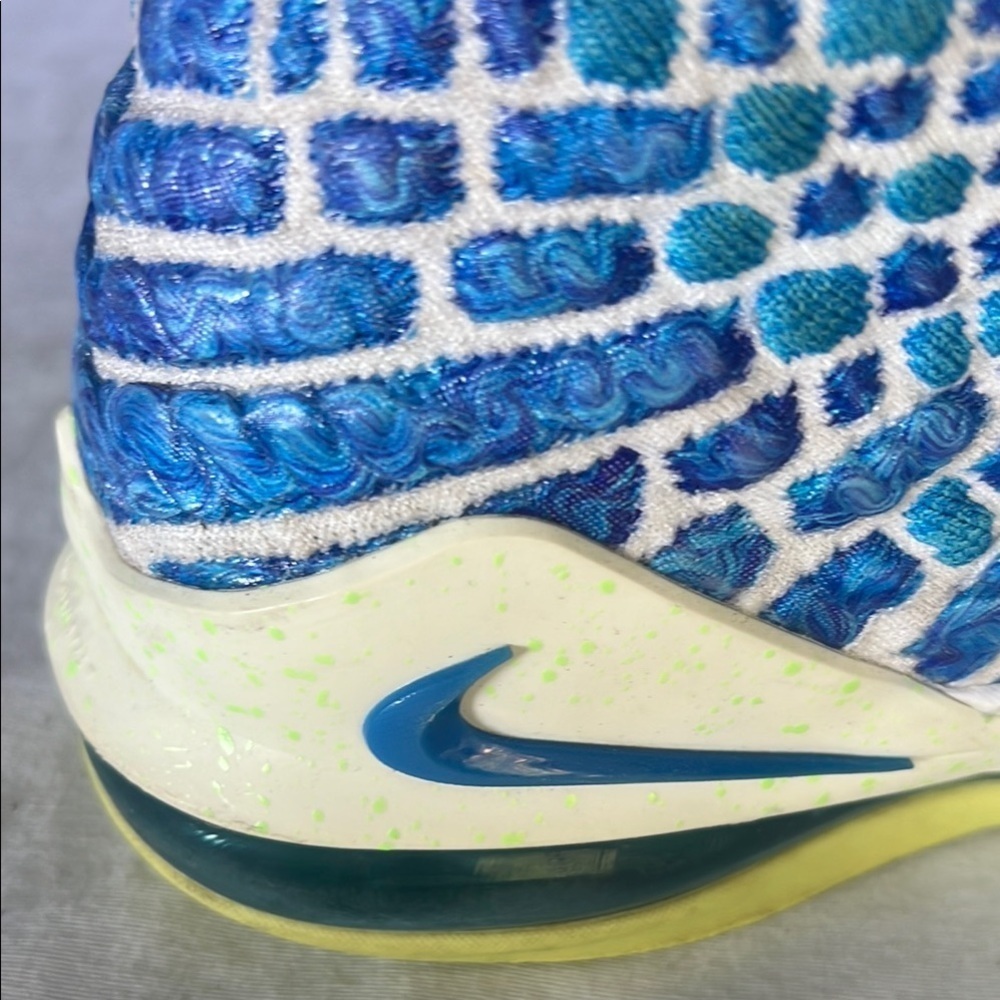 Nike Blue and White Performance Sneakers # 207